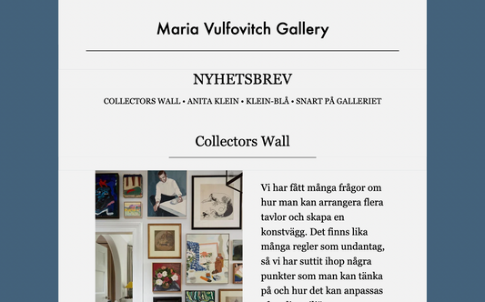 2. Nyhetsbrev - MAJ