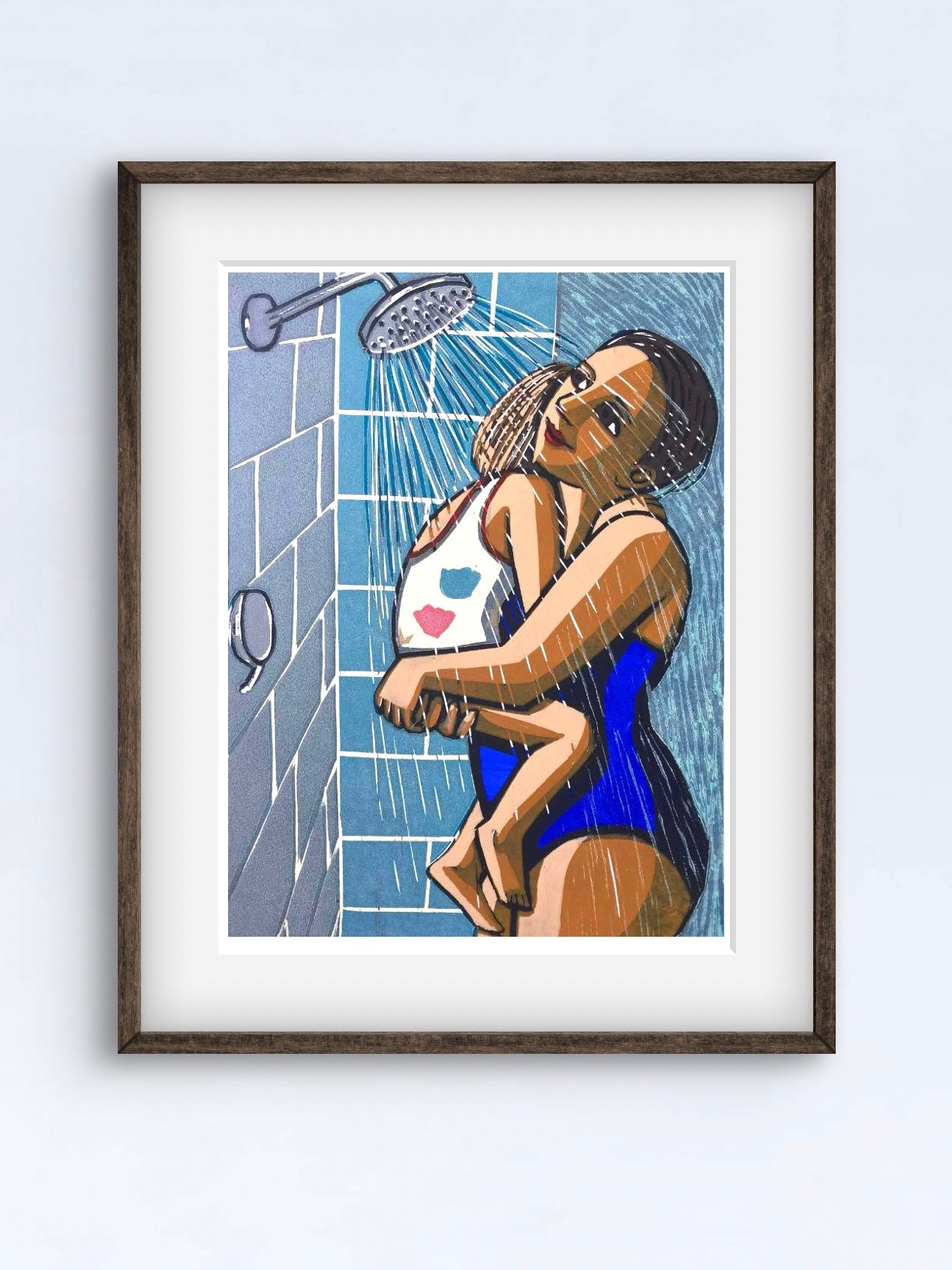 Shower after swimming