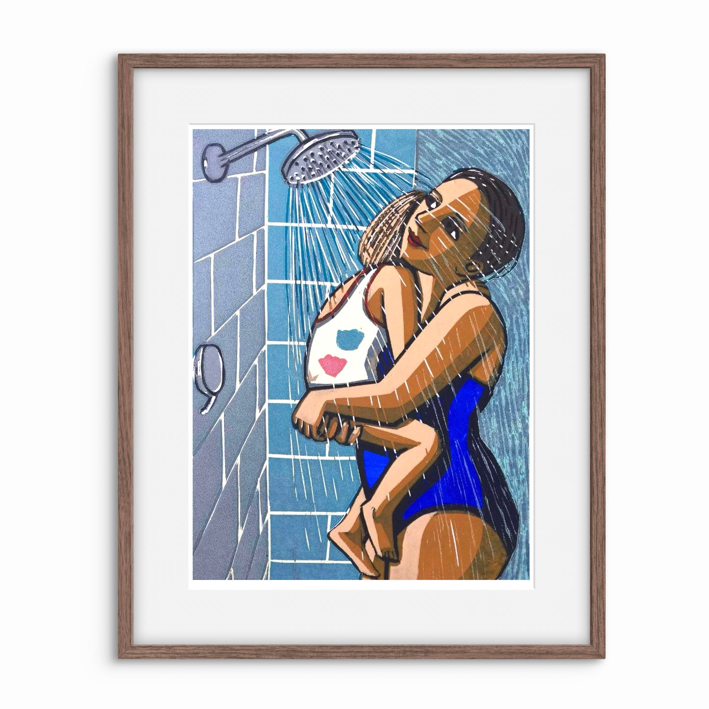 Shower after swimming