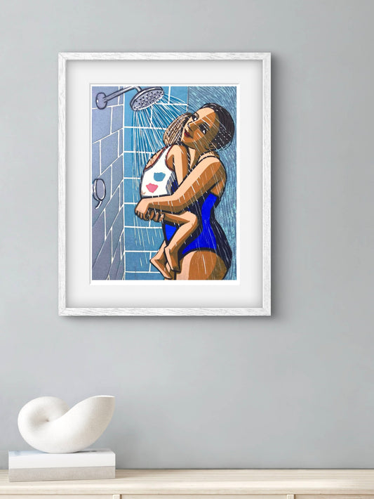 Shower after swimming