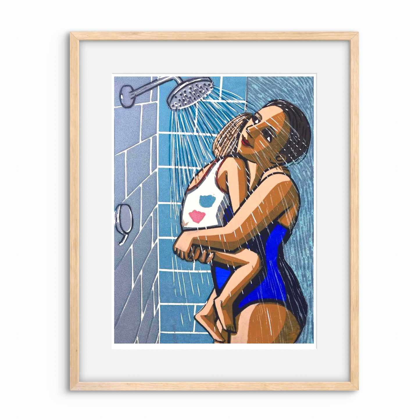 Shower after swimming