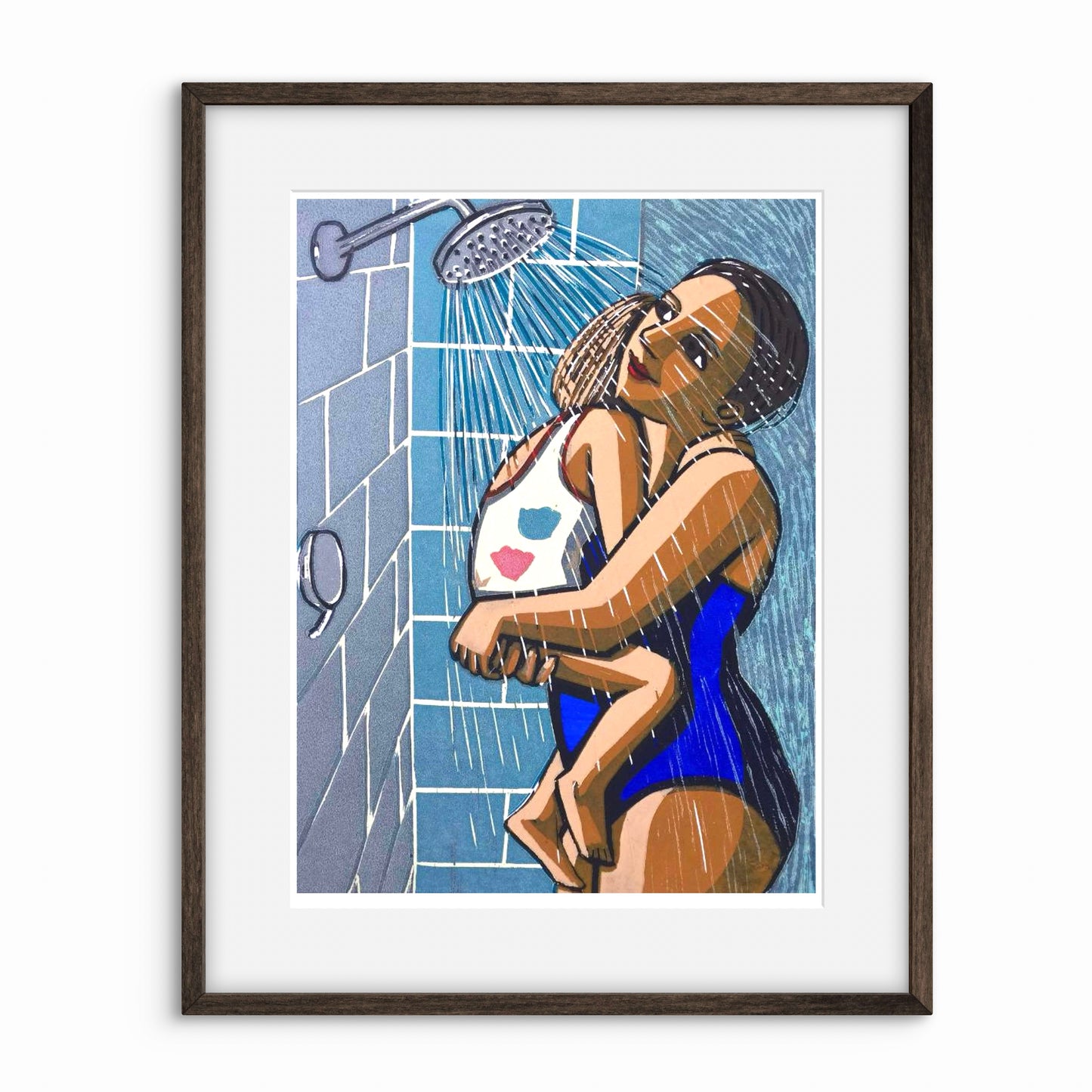 Shower after swimming