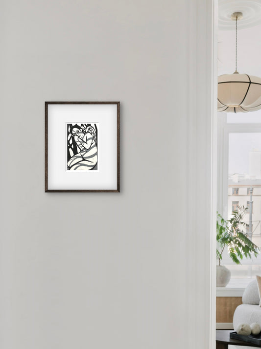 Shadows in the forest