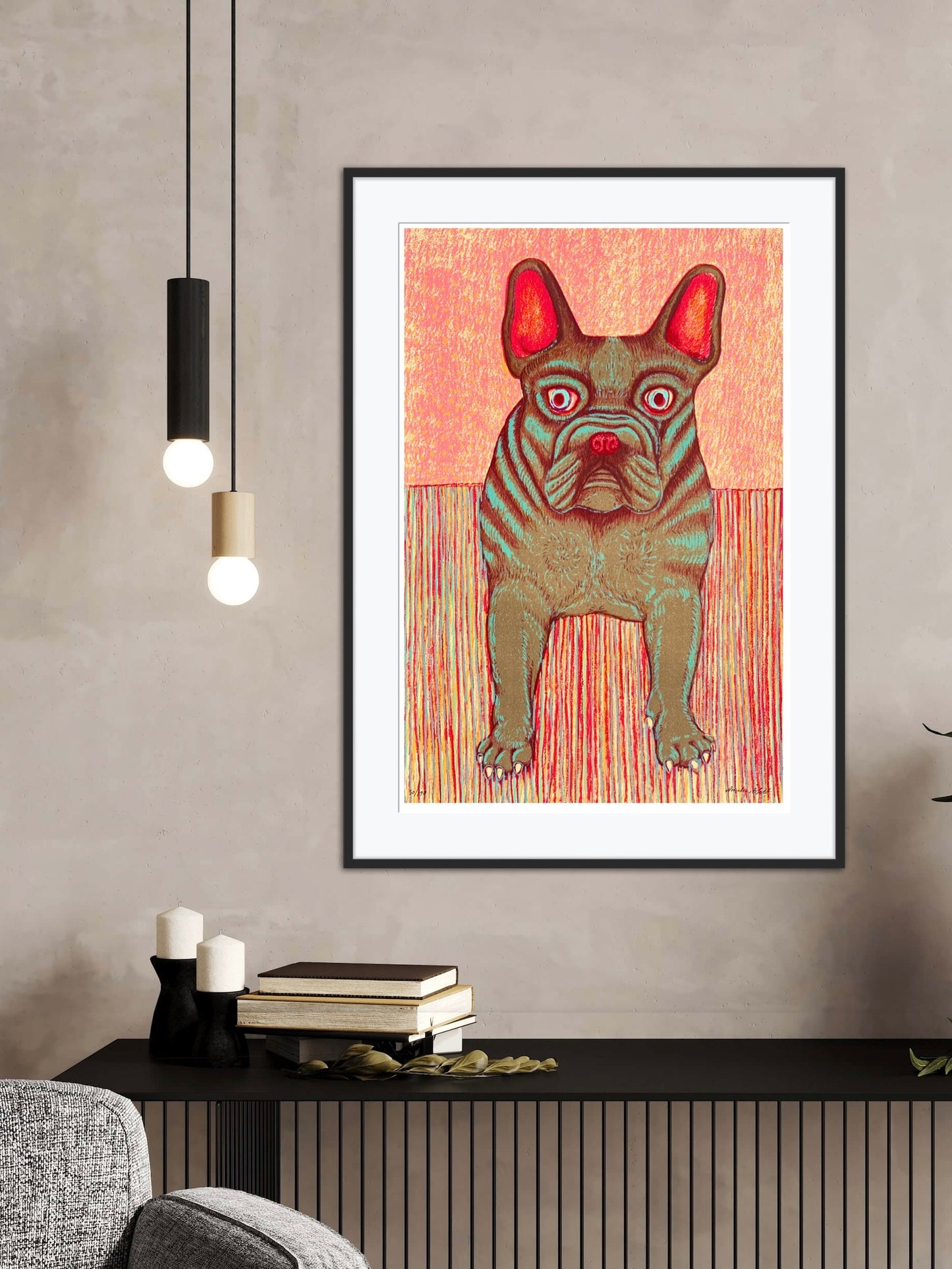 Ceasar on the carpet