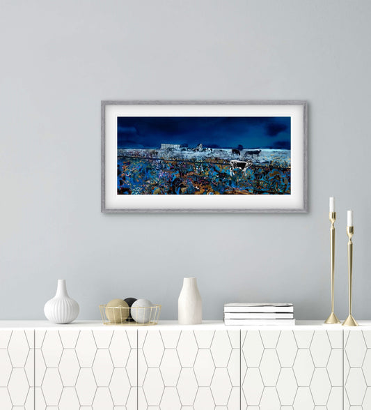 Söar och en kalv på Alvaret