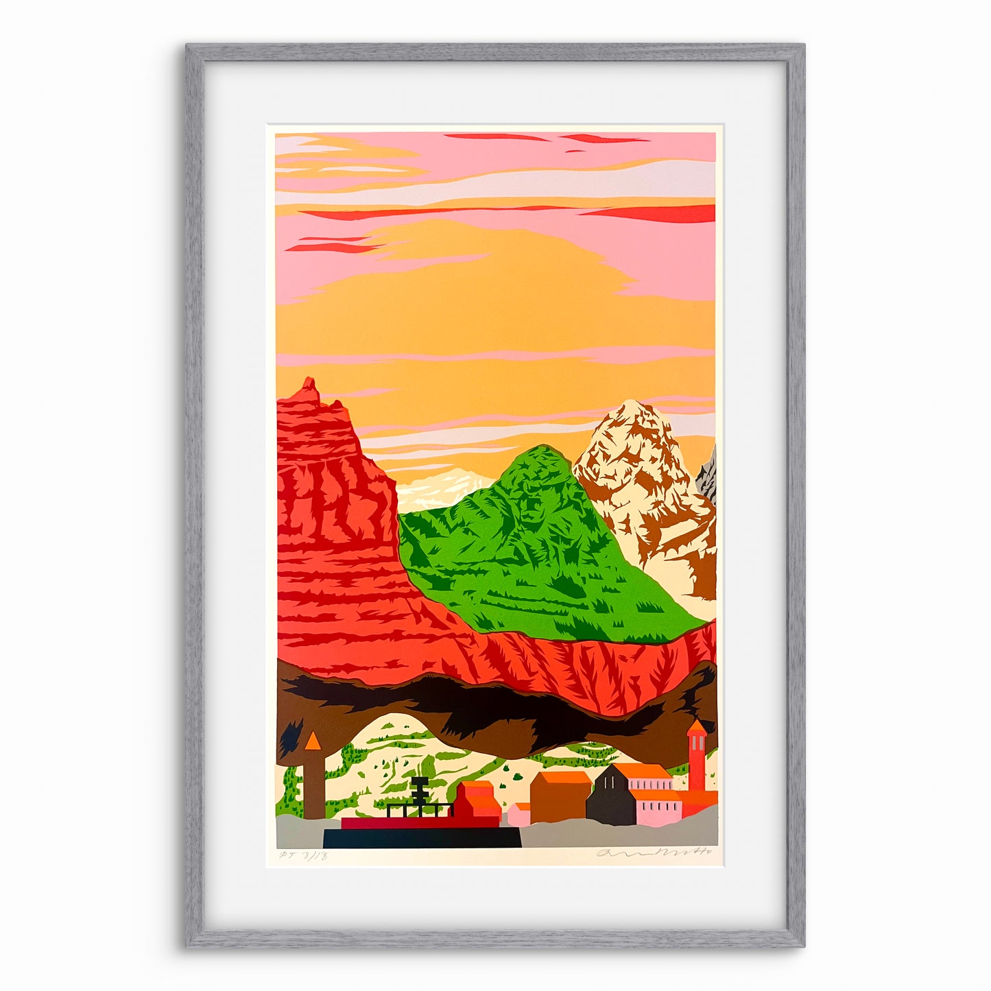 Big Hill III (Evening)
