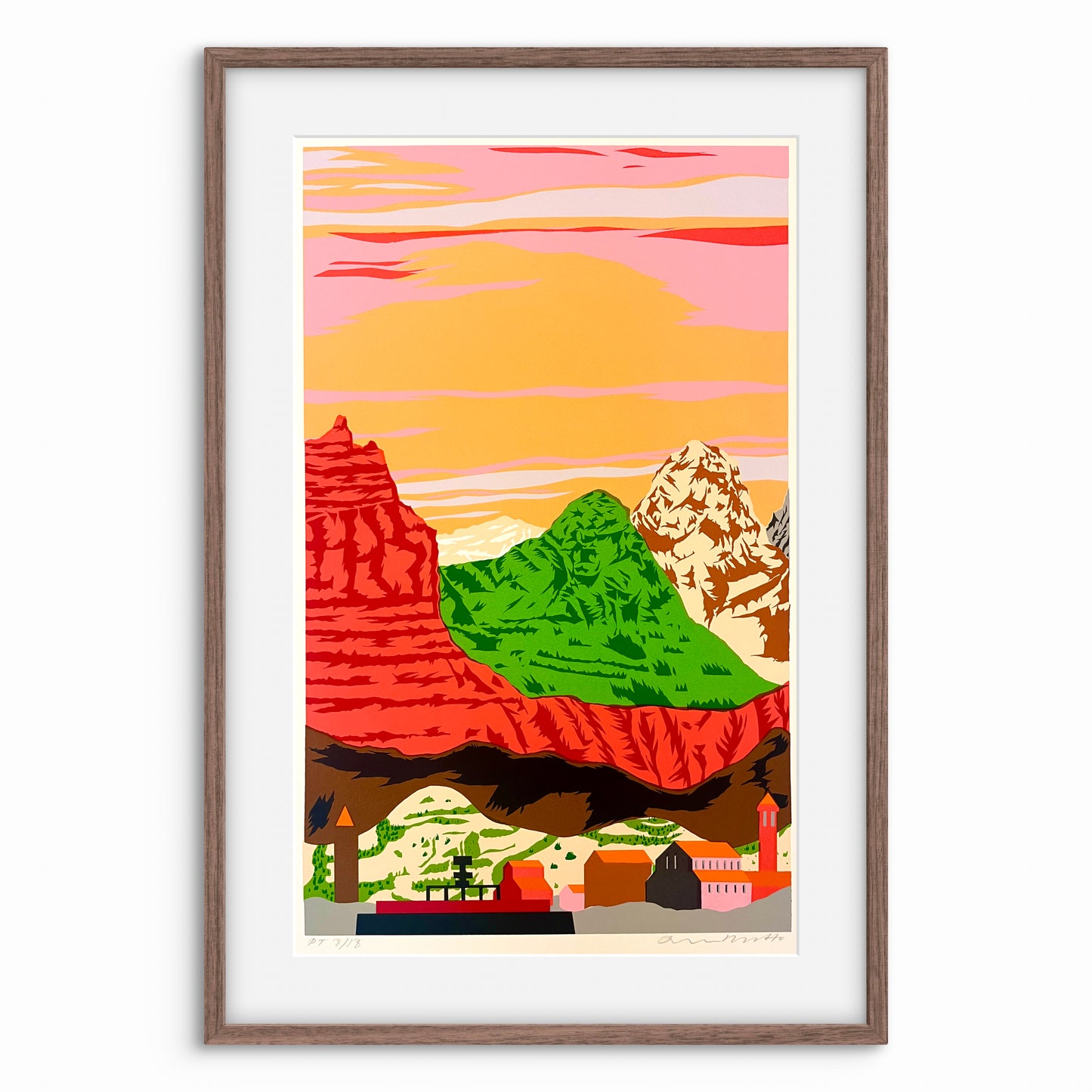 Big Hill III (Evening)
