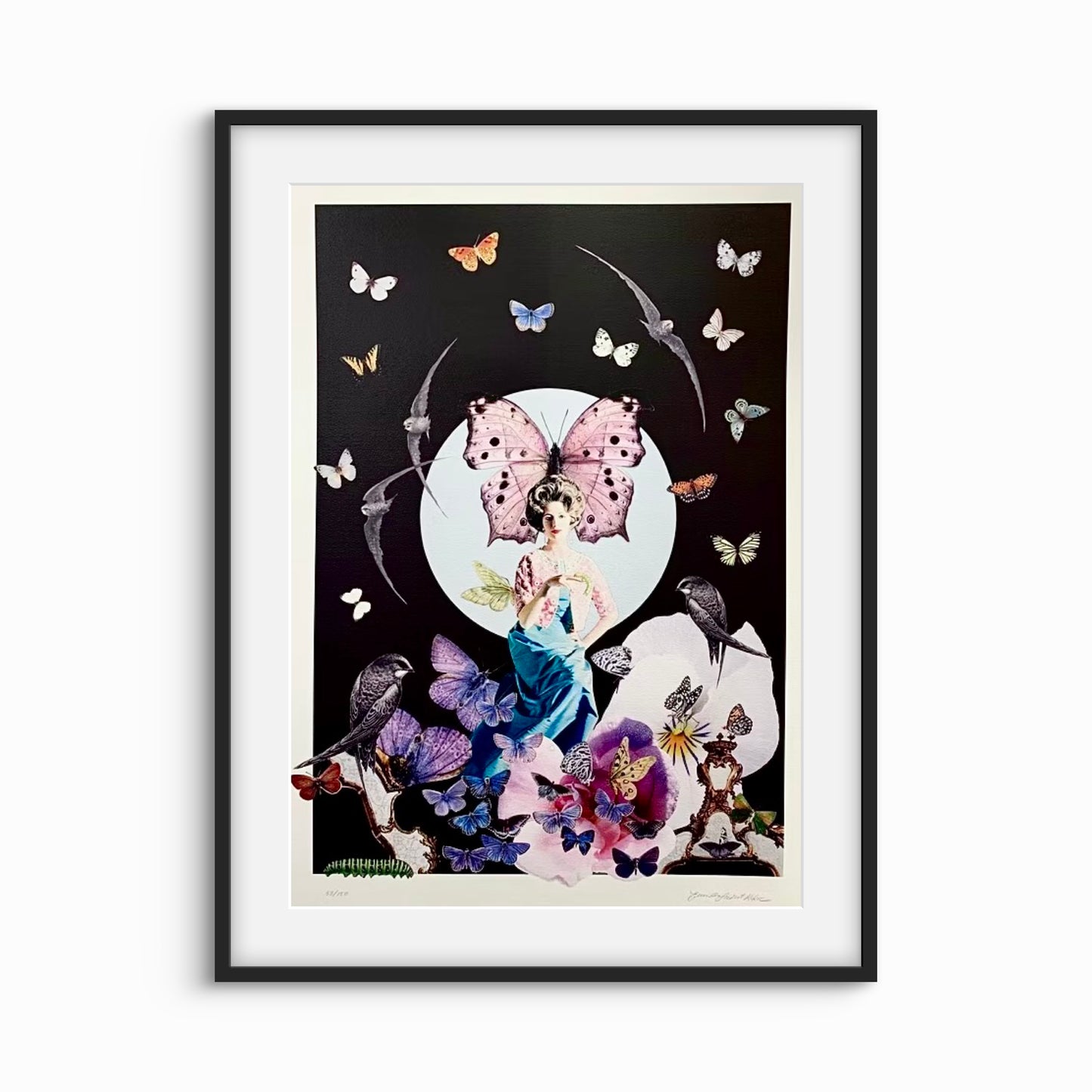 Goddess of Butterflies - Night