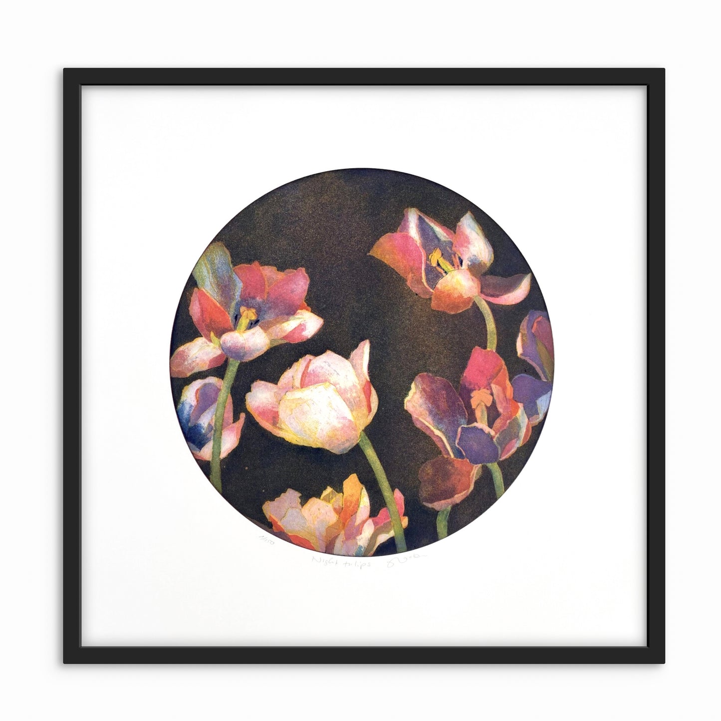 Night tulips