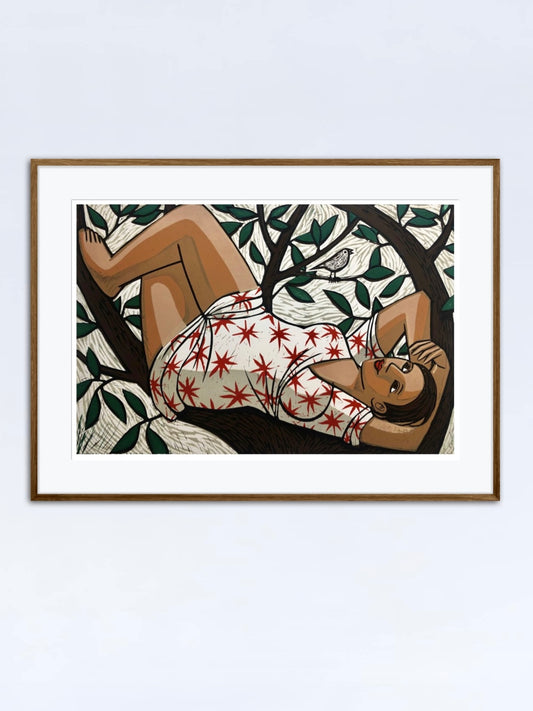 Resting in a tree