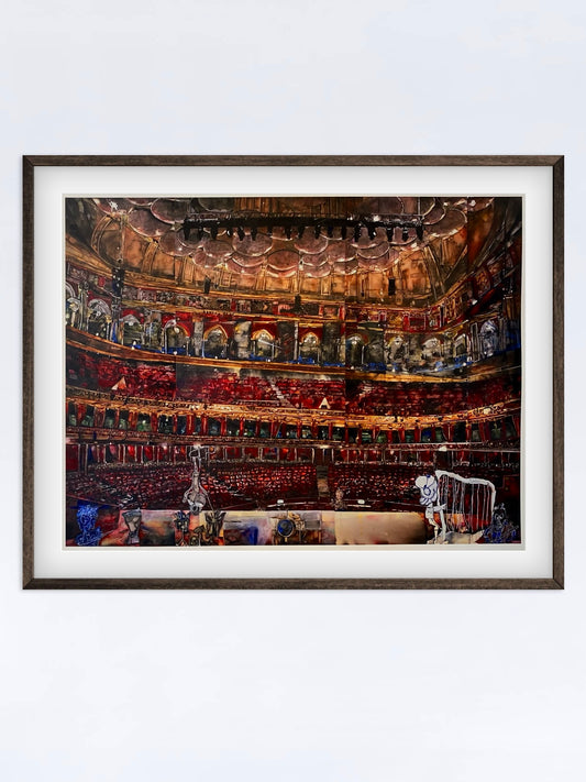 Figures in Royal Albert Hall